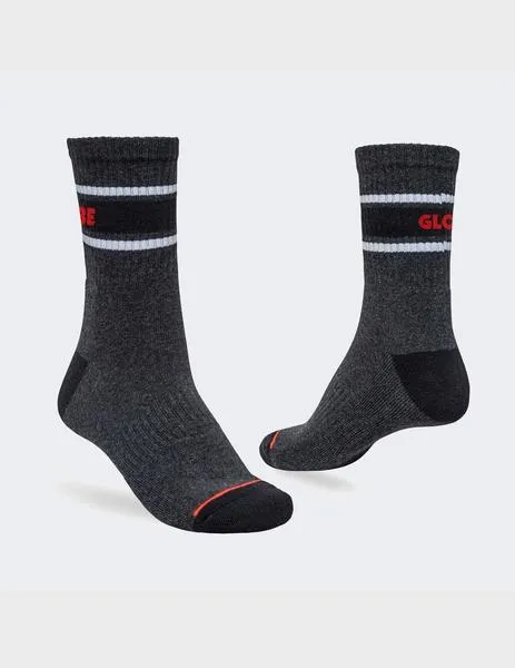 CALCETINES GLOBE TRIPLE STRIPE CREW (PACK DE 5)  ASSORT