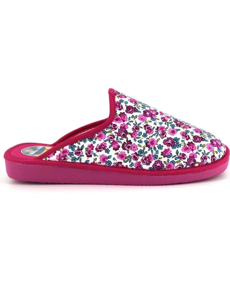 Calzado de casa OTRAS MARCAS  de Mujer VARIOS 7441 ZAPATILLAS DE CASA DE MUJER  FUCSIA