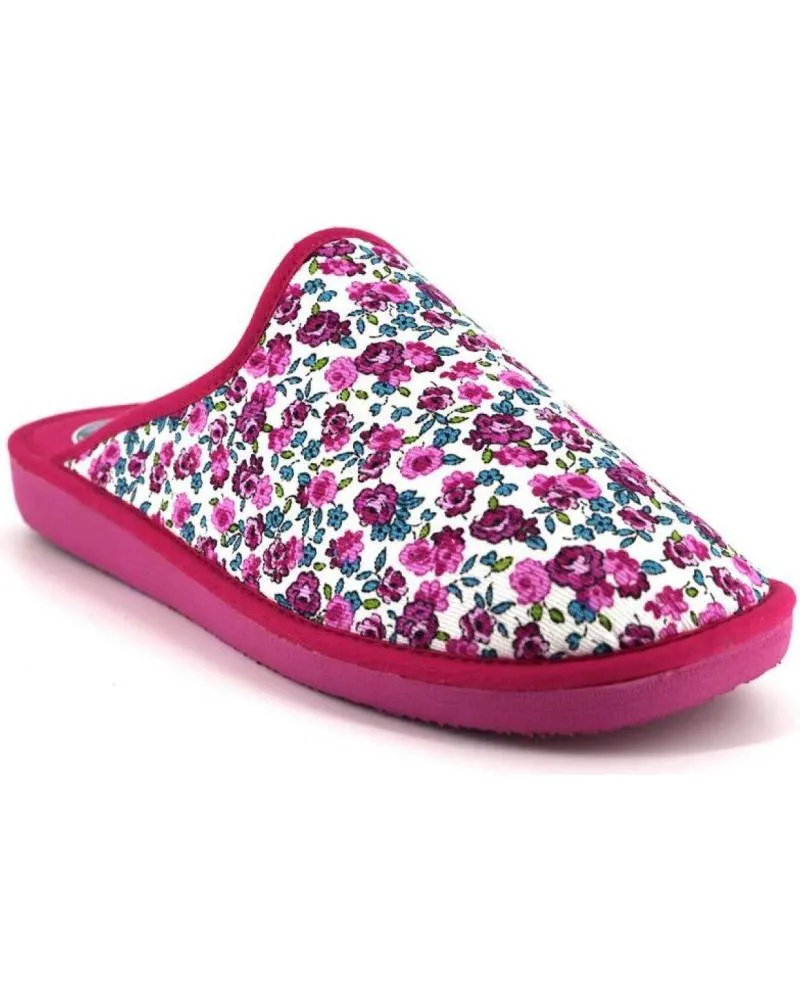 Calzado de casa OTRAS MARCAS  de Mujer VARIOS 7441 ZAPATILLAS DE CASA DE MUJER  FUCSIA