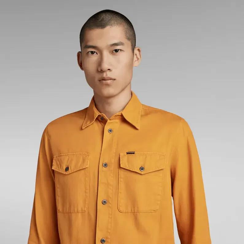 CAMISA DE HOMBRE GSTAR MARINE SLIM DULL YELLOW