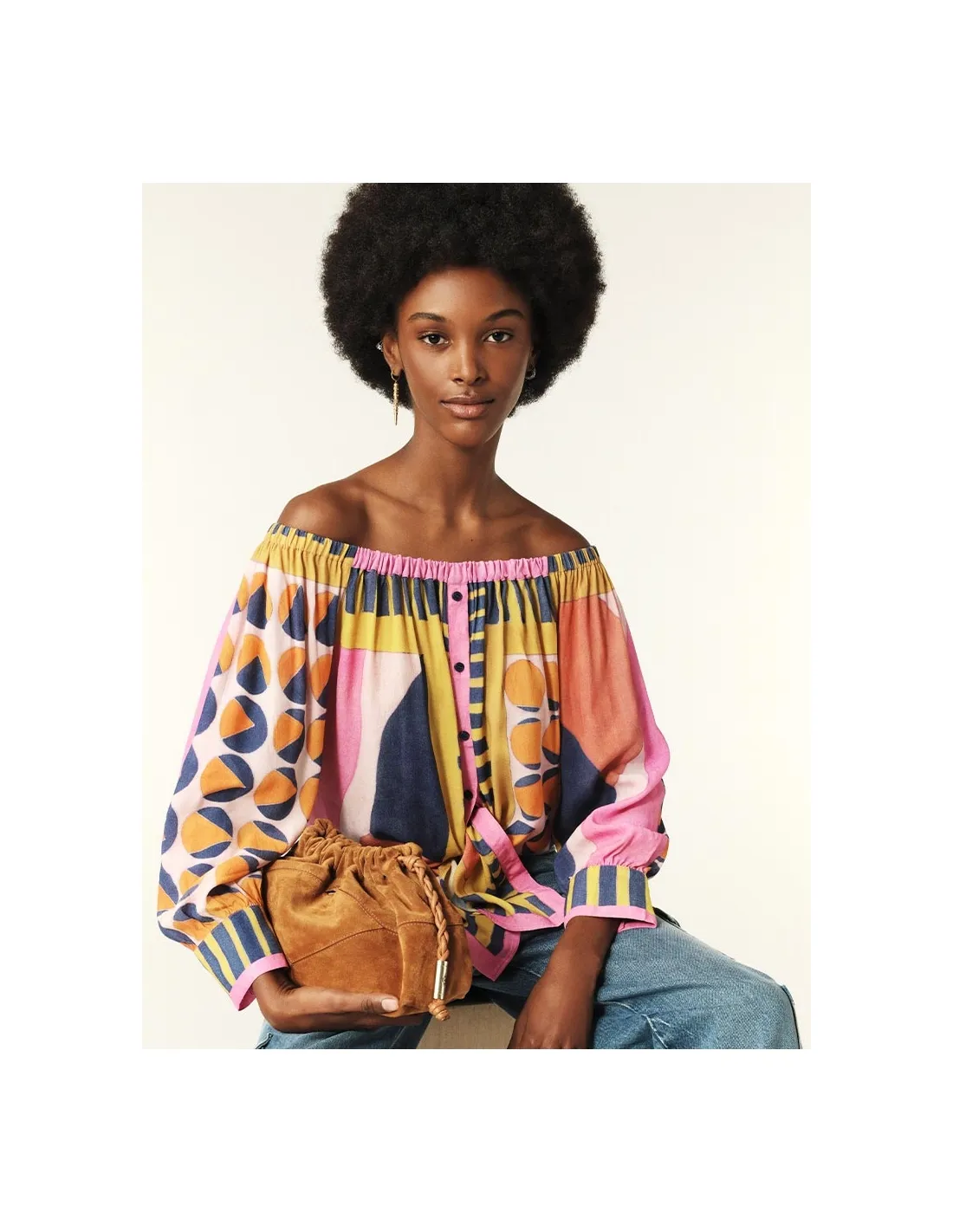 Camisa estampada Malena