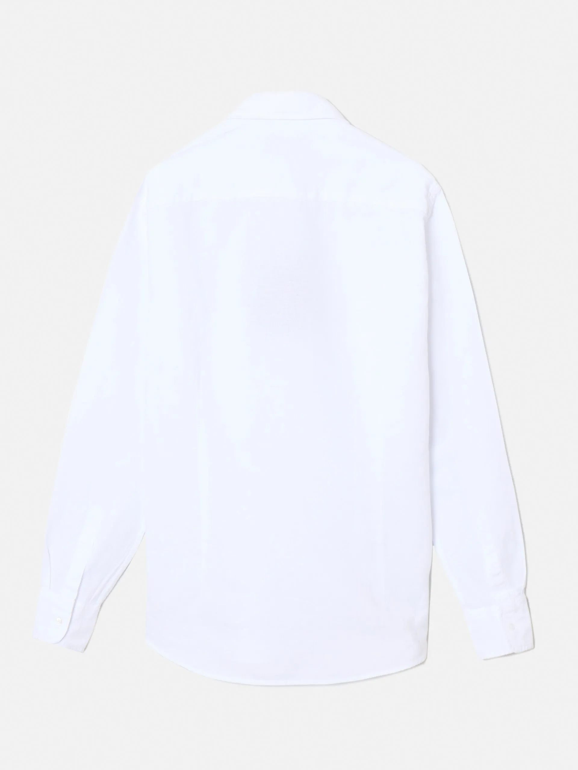 Camisa vestir unique lino blanca