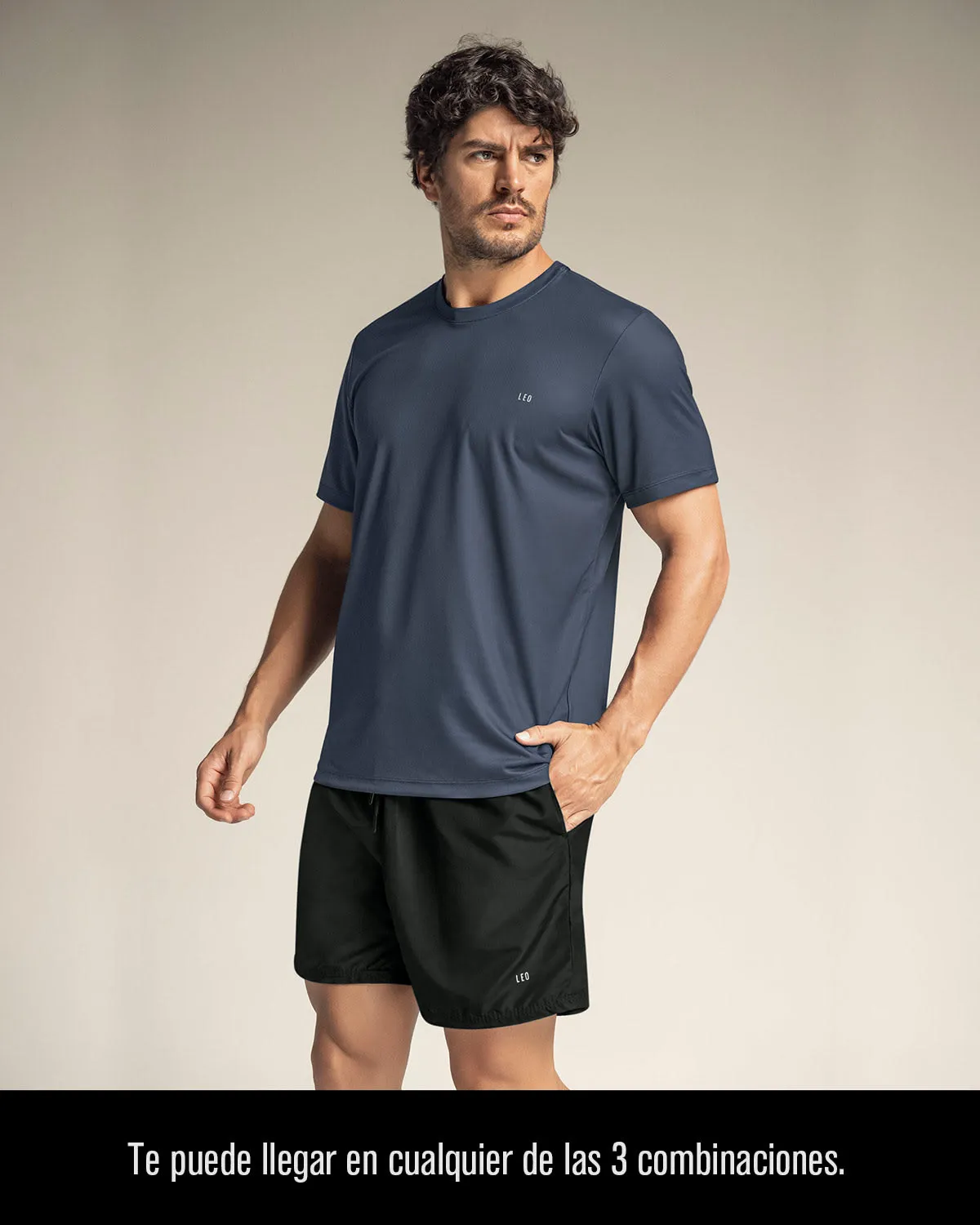 Camiseta + pantaloneta deportiva