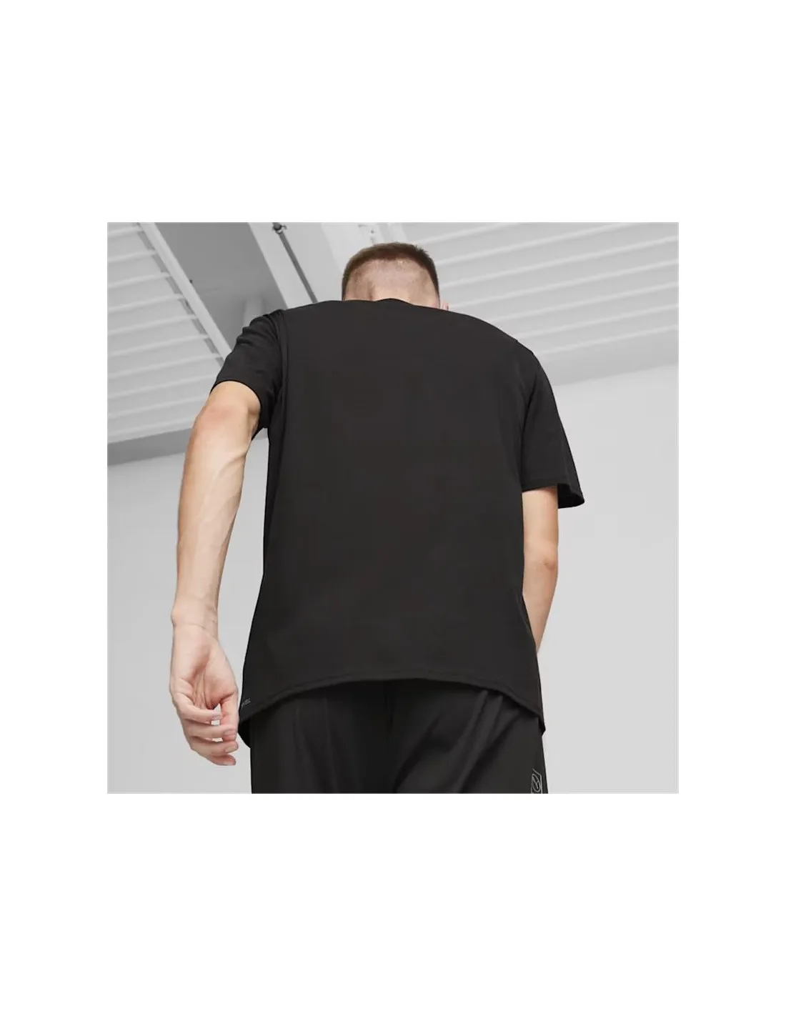 Camiseta de Fitness Puma FIT Triblend Hombre Negro
