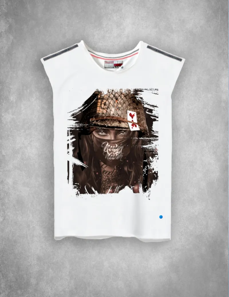 Camiseta de mujer SAY blanco