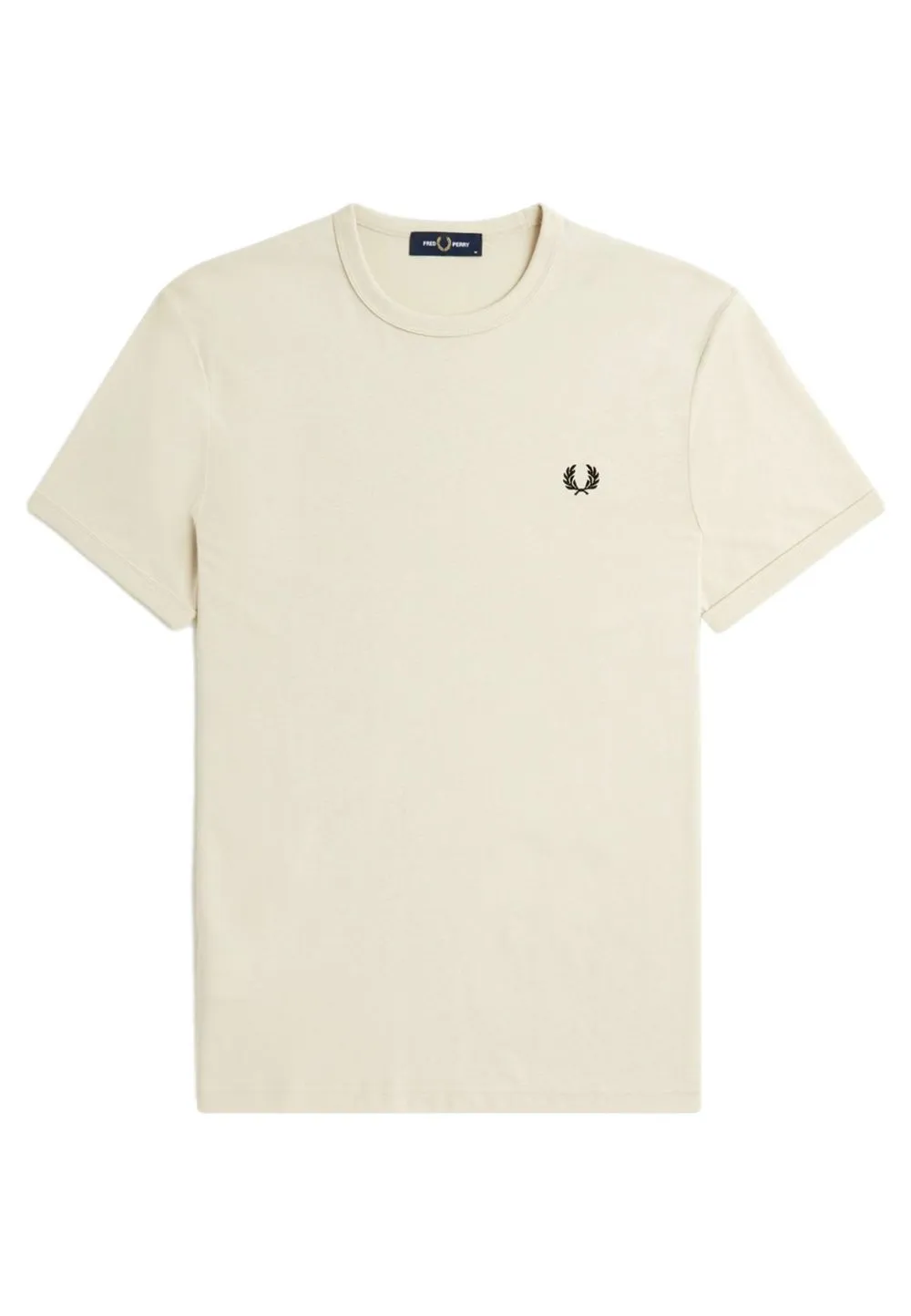 Camiseta fred perry sand ringer tee shirt