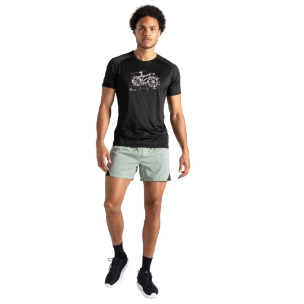 CAMISETA HOMBRE DARE2B TECH. Black DMT746
