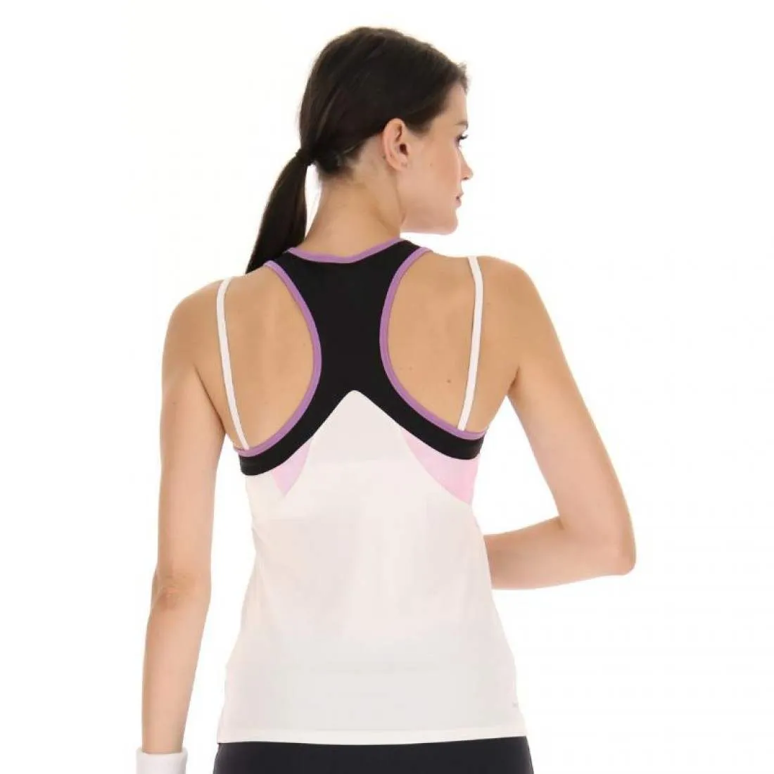 Camiseta Lotto Top Ten III Blanco Campanilla Mujer | Lotto
