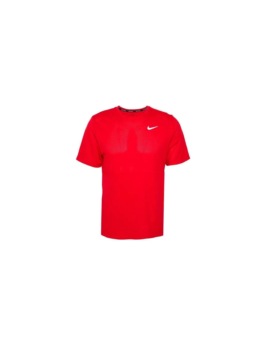 CAMISETA MANGA CORTA DE RUNNING NIKE DRIFIT MILER HOMBRE RED