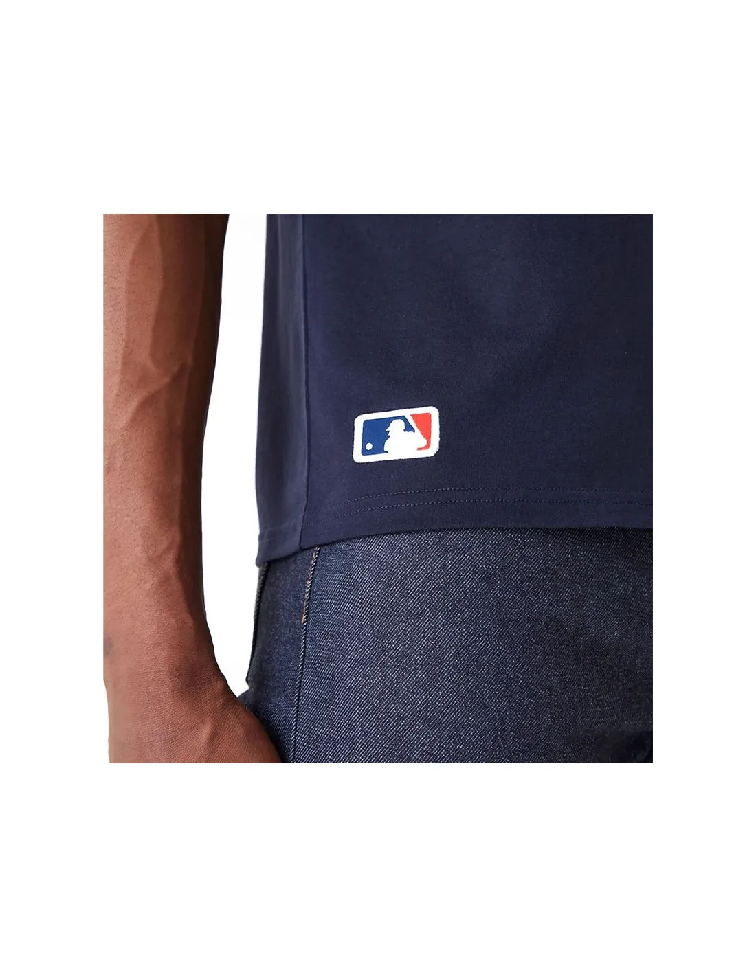 Camiseta New Era New York Yankees MLB Arch Wordmark Graphic Azul