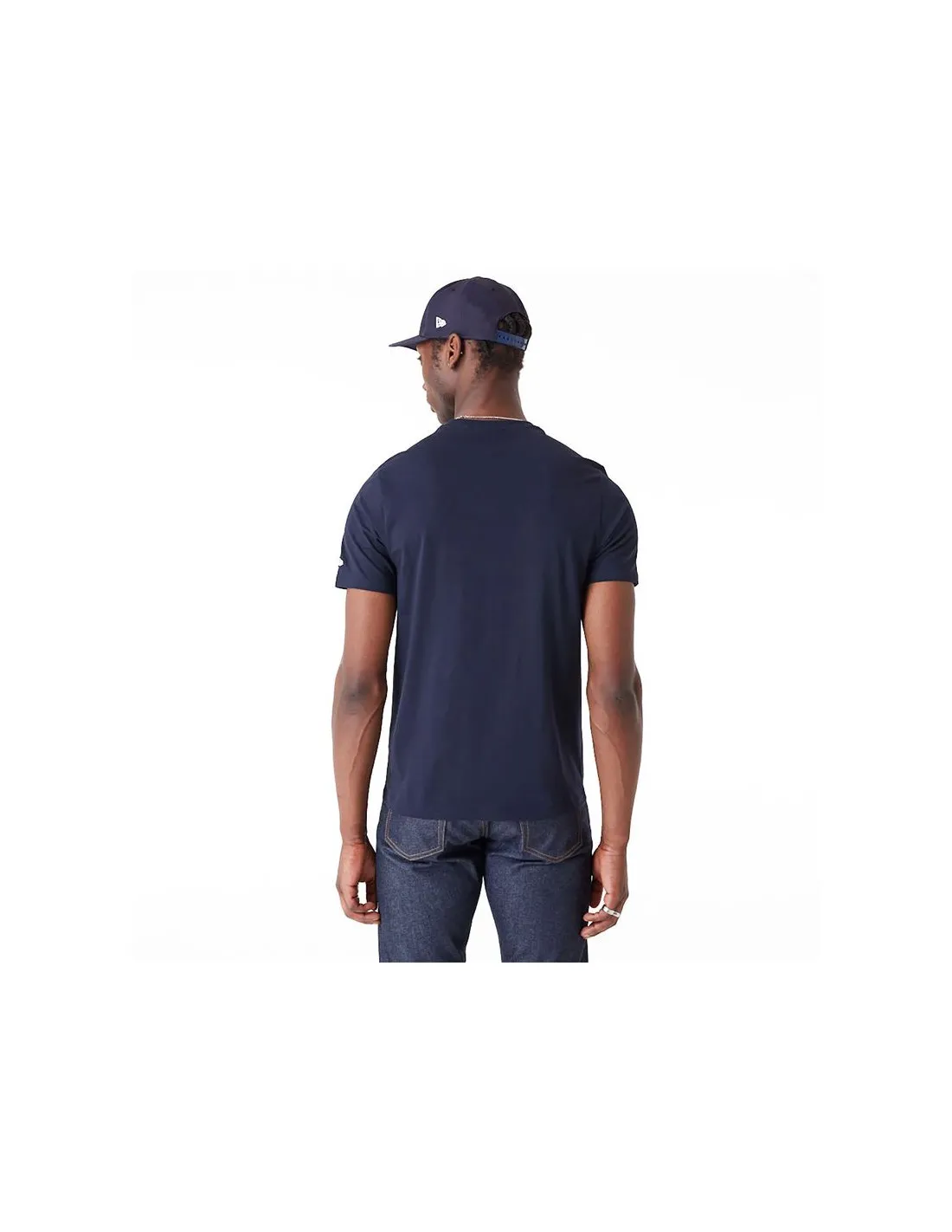 Camiseta New Era New York Yankees MLB Arch Wordmark Graphic Azul