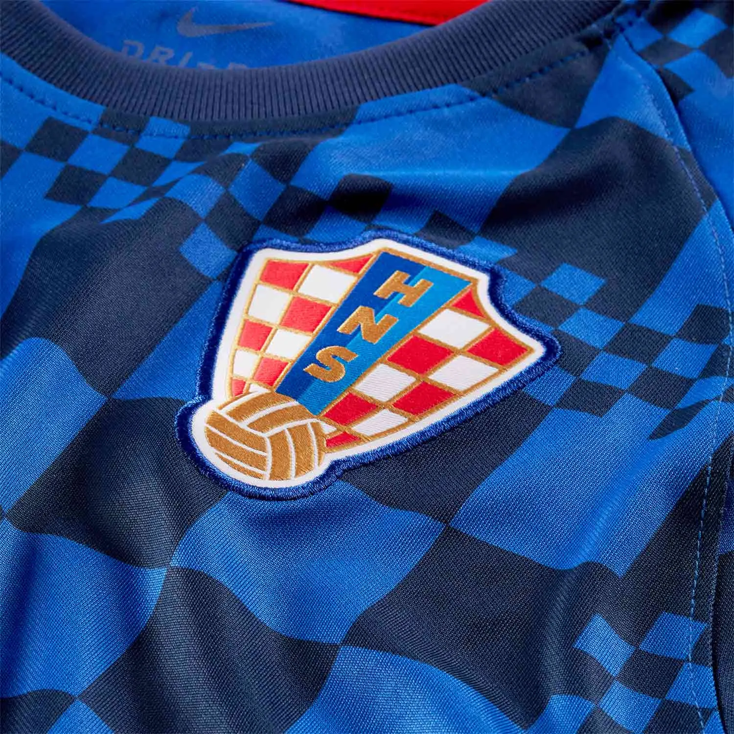 CAMISETA NIKE CROACIA NIñO PREMATCH