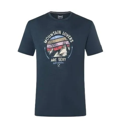 Camiseta SUPER.NATURAL M NORTHERN LIGHTS (Blueberry/Various) hombre
