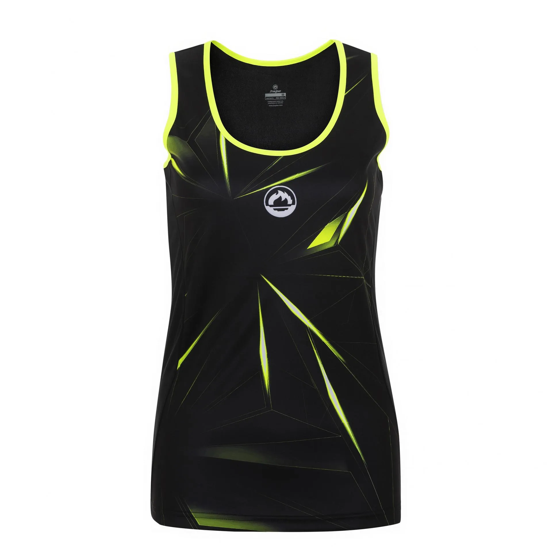 Camiseta Técnica Tirantes J´hayber DS3197 Black/yellow.