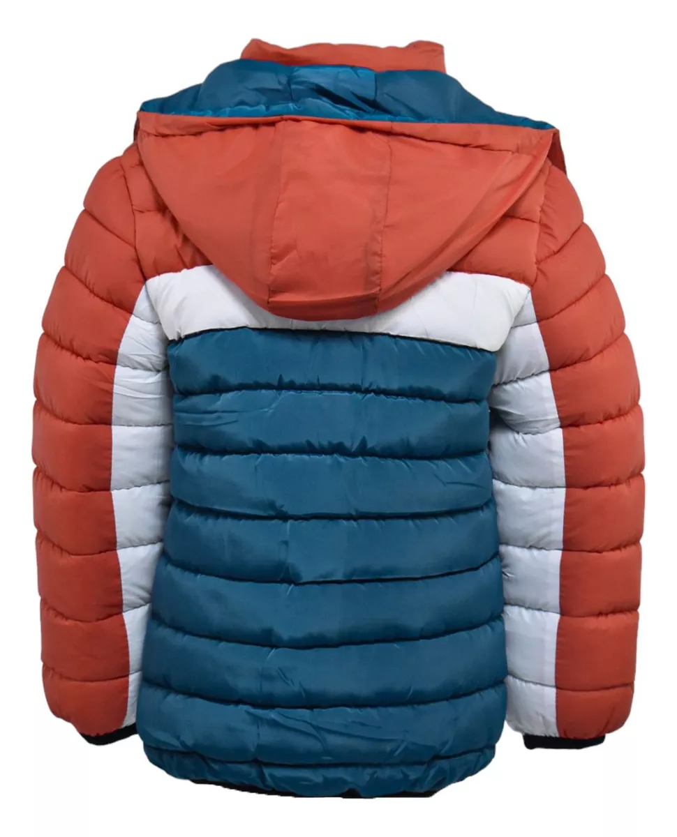 Campera Abrigo Niño Inflable Liviana Impermeable Chen F19