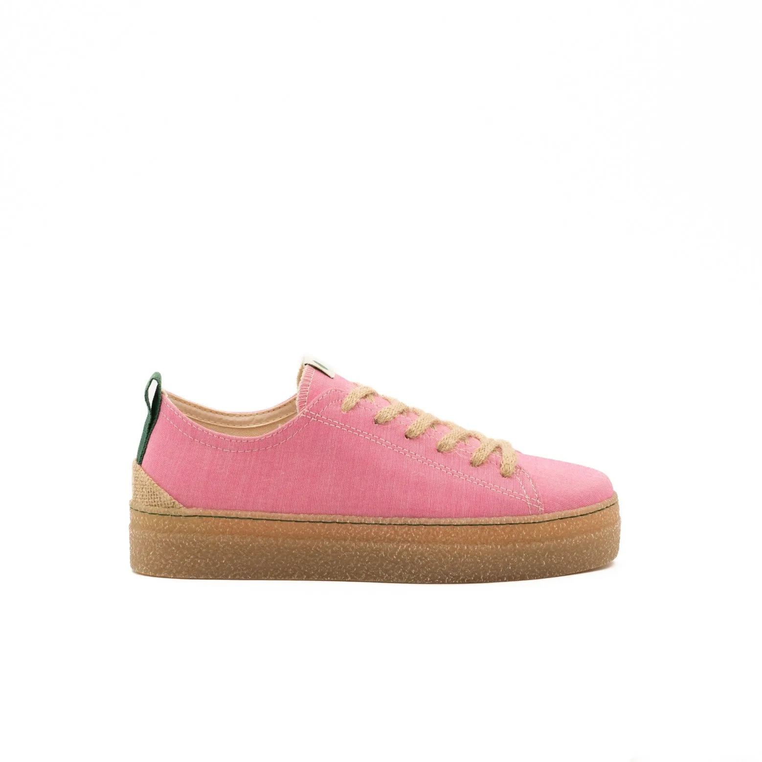 CAROLINE Zapatilla vegana Fucsia INE007