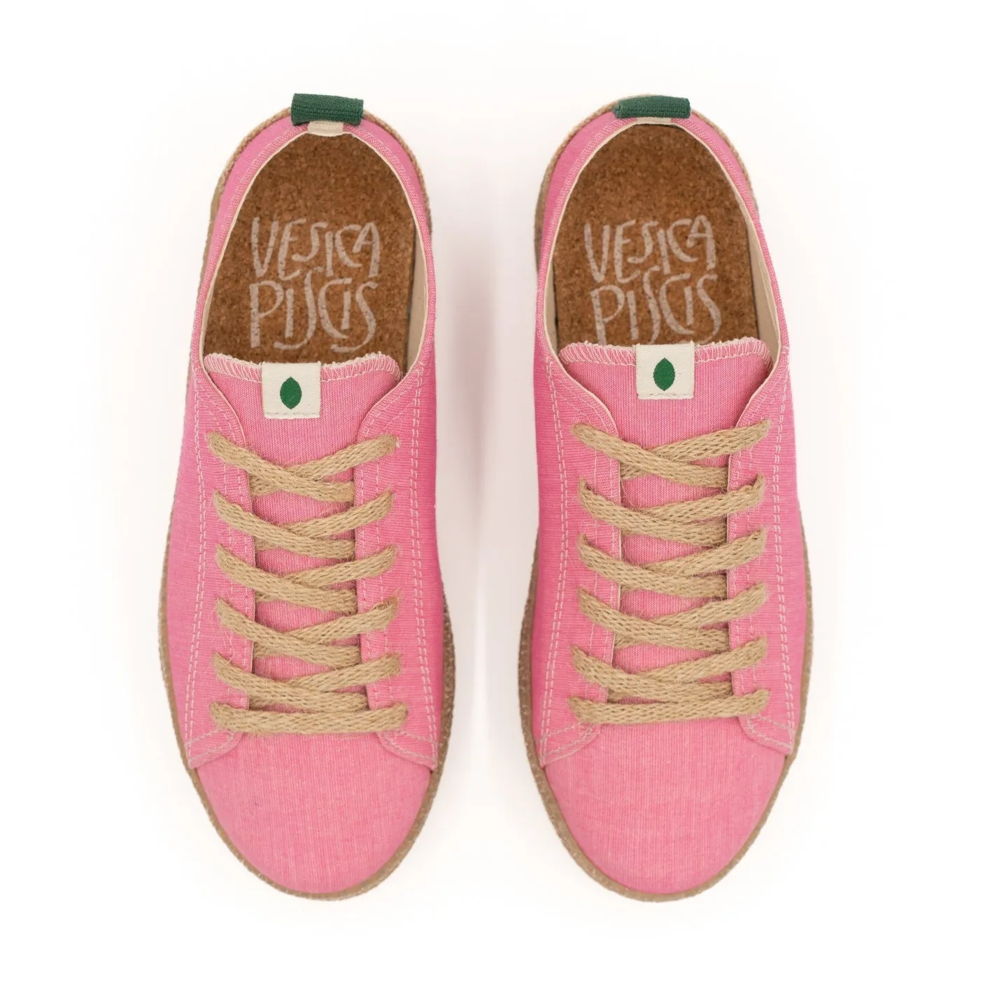CAROLINE Zapatilla vegana Fucsia INE007