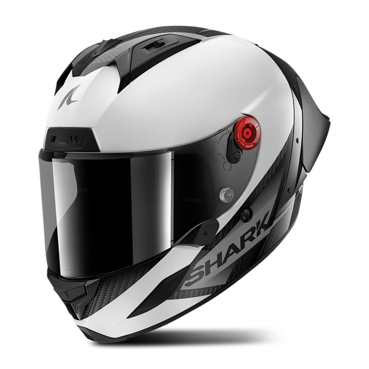 CASCO INTEGRAL SHARK AERONGP BLANCONEGRO