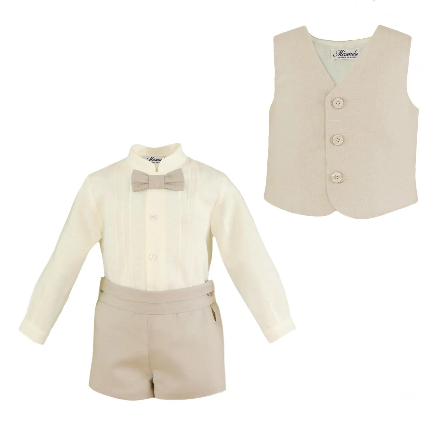 Ceremony boy's set in two colors. 3 pieces