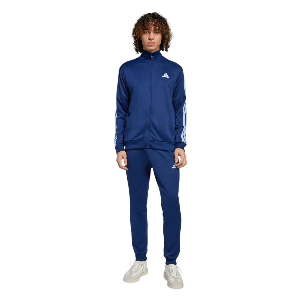 CHANDAL ADIDAS 3BANDAS FRENCH TERRY TT TS AZUL MARINO JI8873 HOMBRE