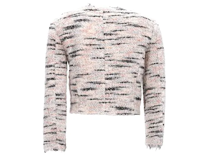 Chaqueta corta IRO en poliéster color crema Blanco Crudo 