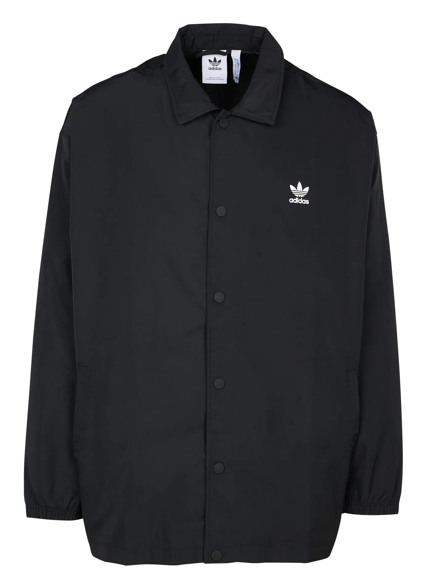 Chaqueta de chándal holgada en negro