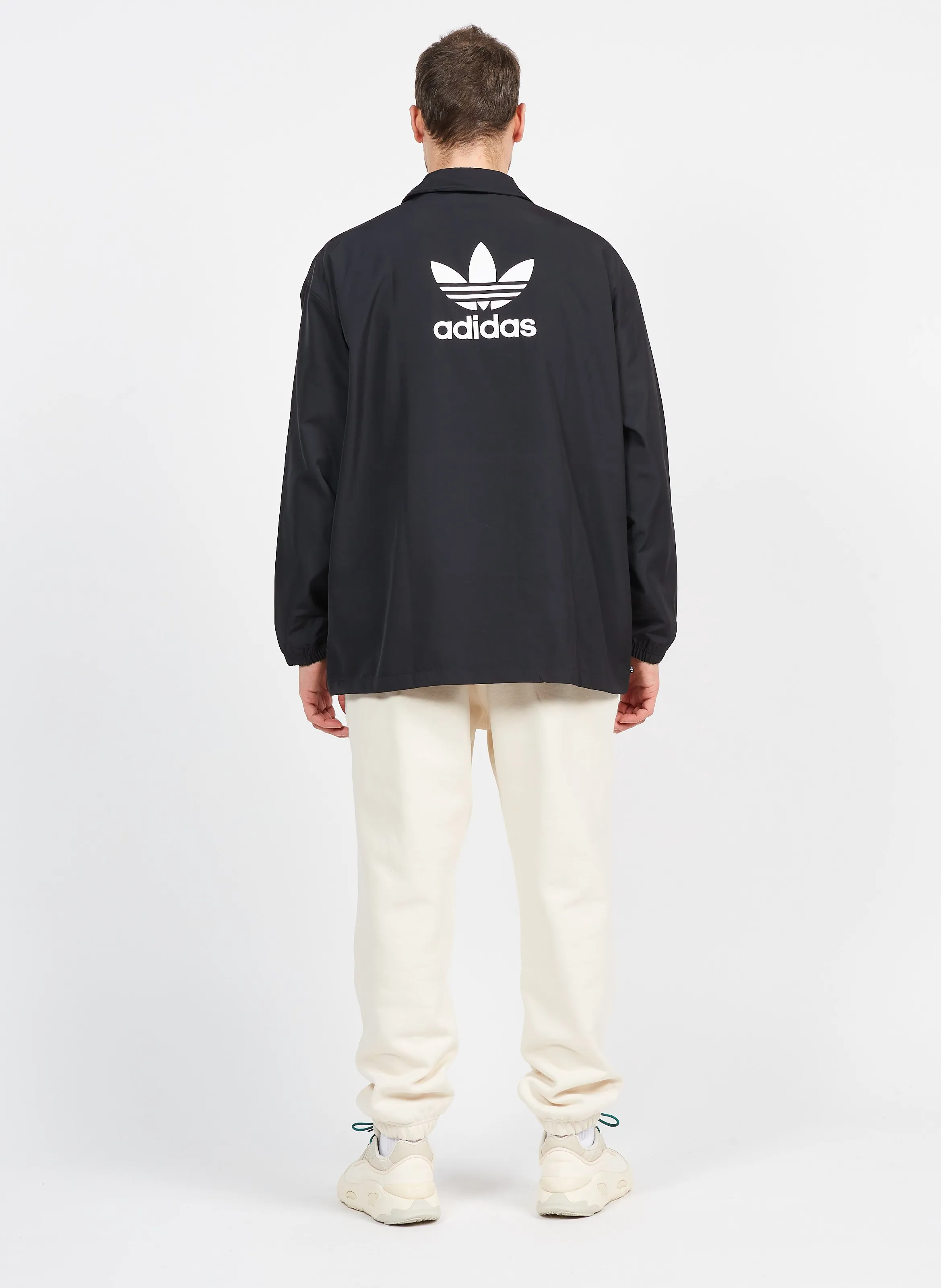 Chaqueta de chándal holgada en negro
