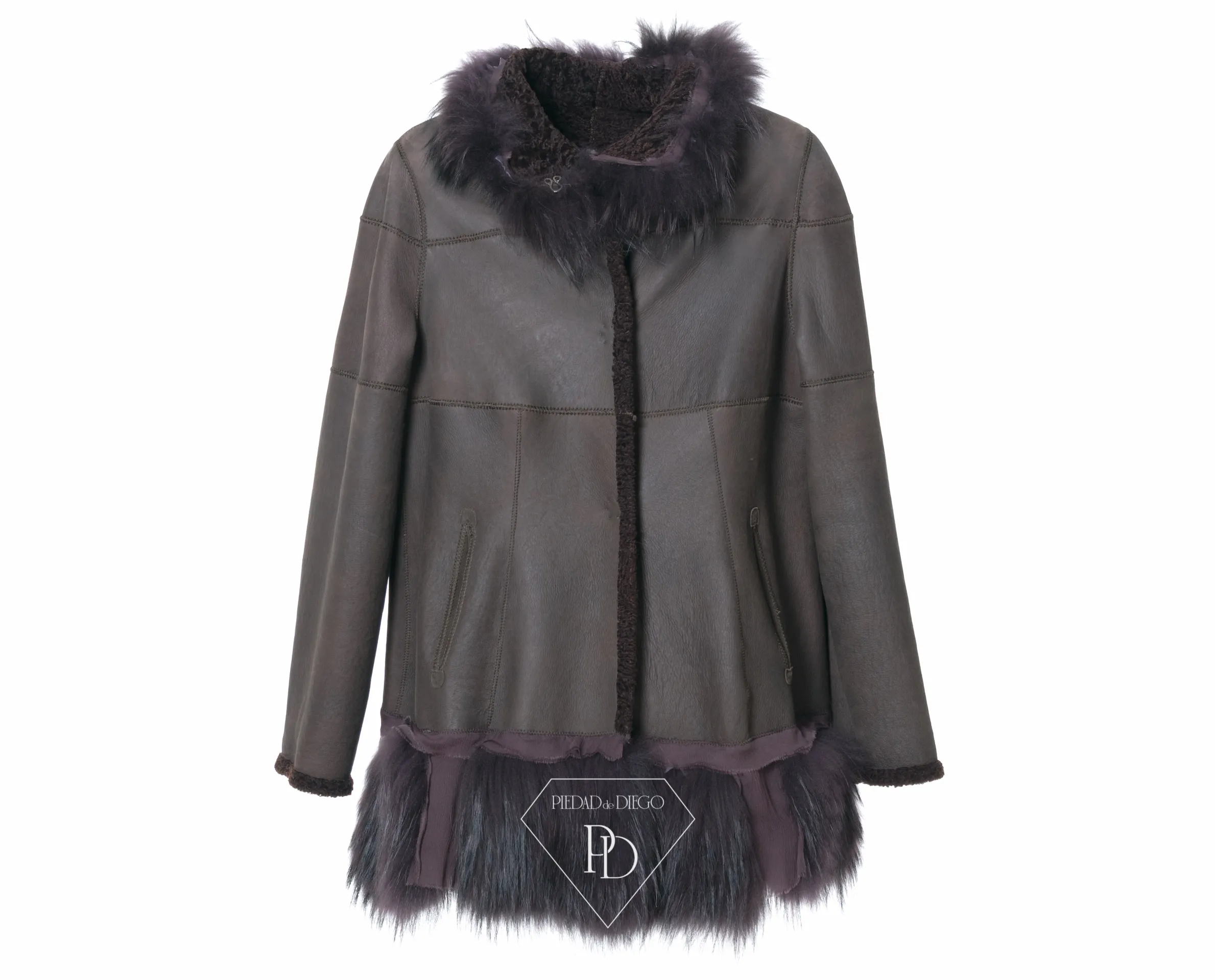 Chaqueta Piel Vuelta Reversible