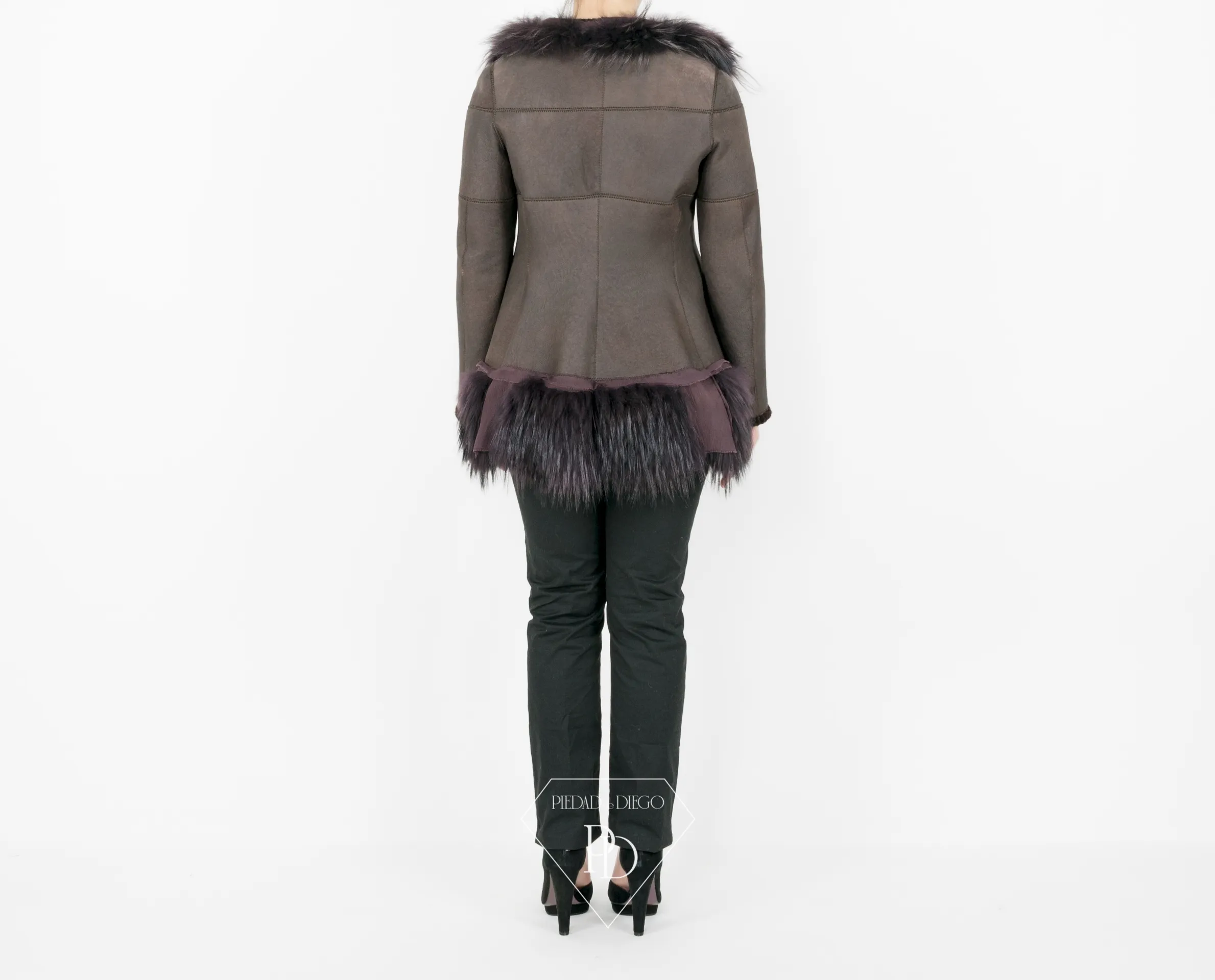 Chaqueta Piel Vuelta Reversible