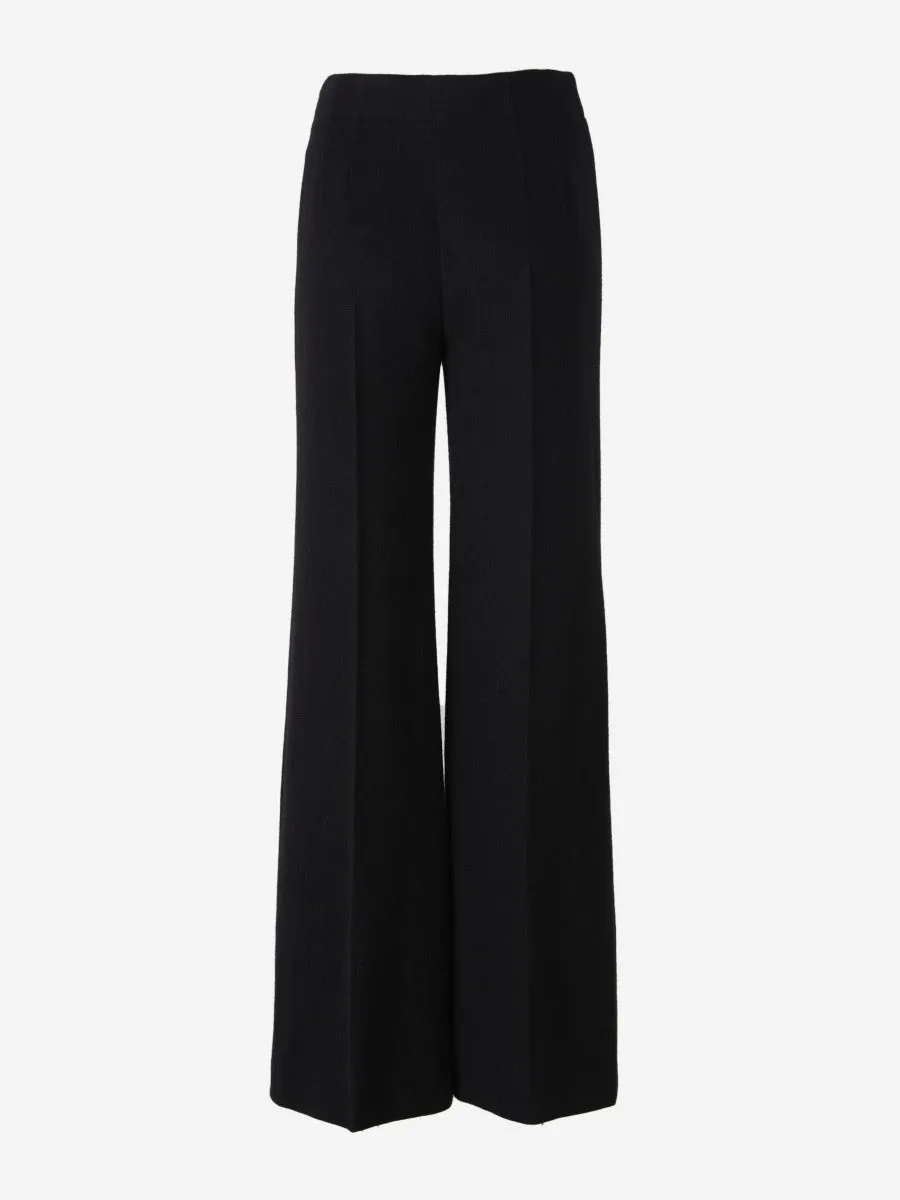 Chloé Pantalones Anchos Gasa