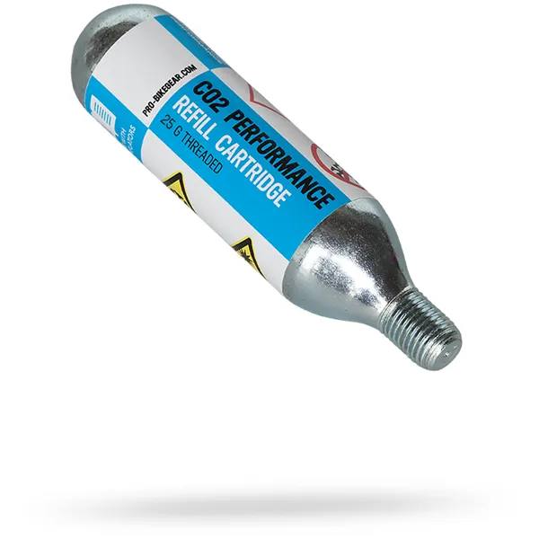 CO2 REFILL CARTRIDGE 16 GRAM THREADED 2 PIECES