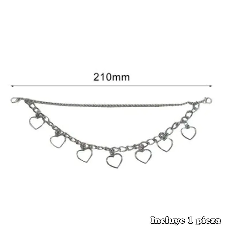 Colgante de corazones