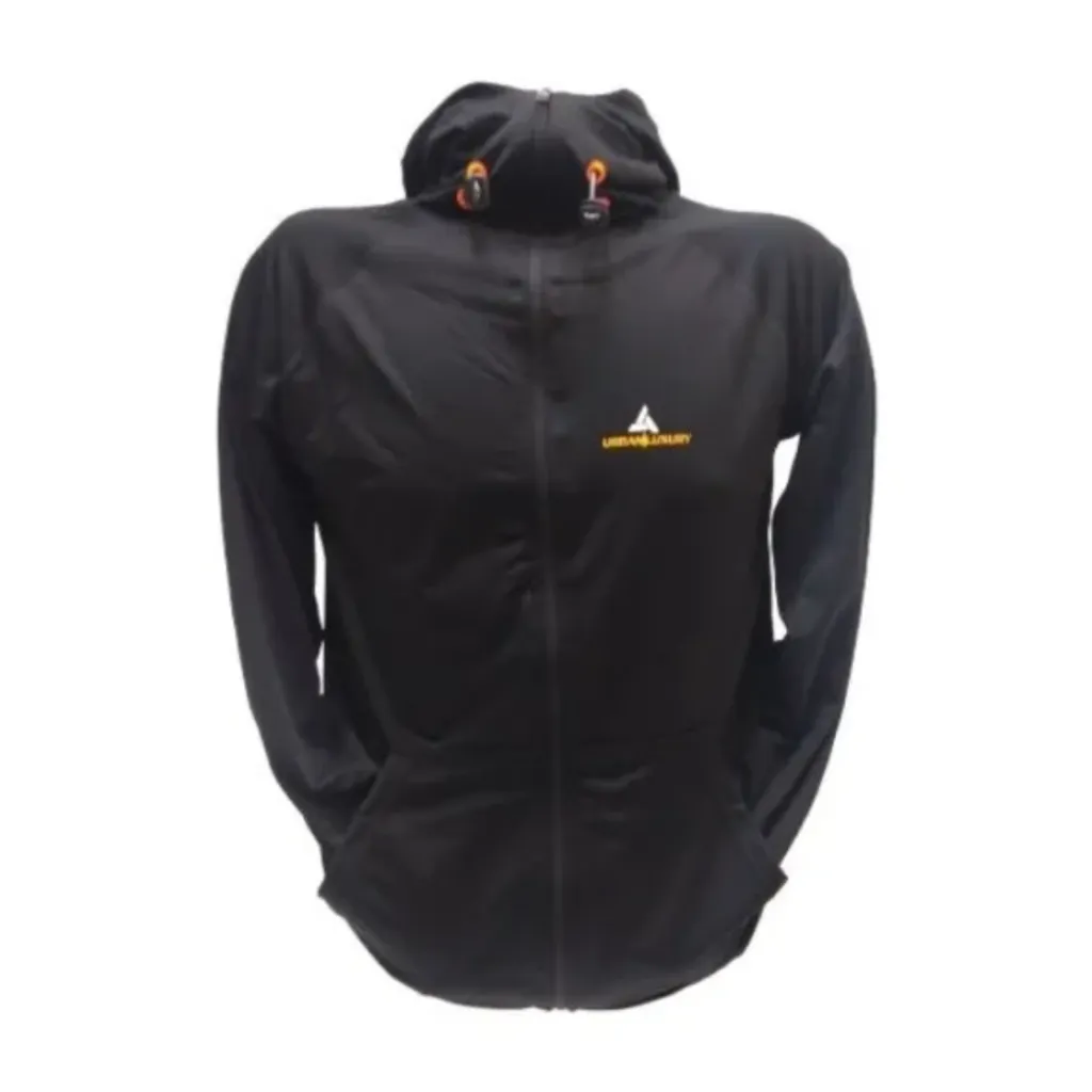 Combo H! Campera Deportiva Negra + Calza Térmica