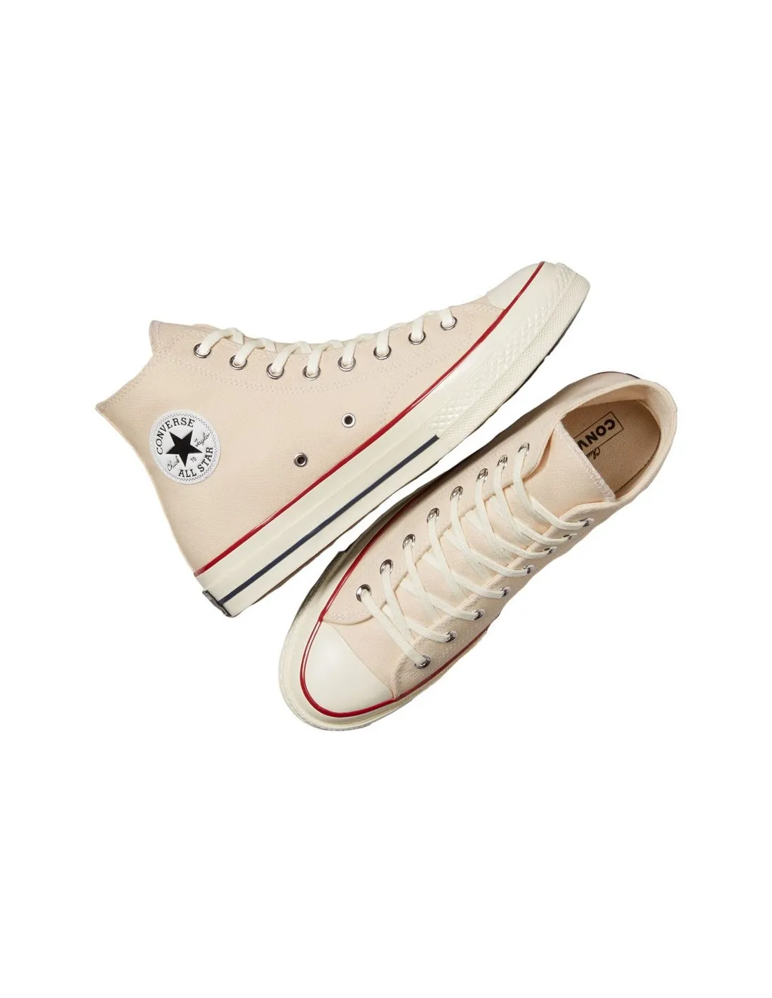 CONVERSE CHUCK HI PARRCHMENT/GARNET/GARNET