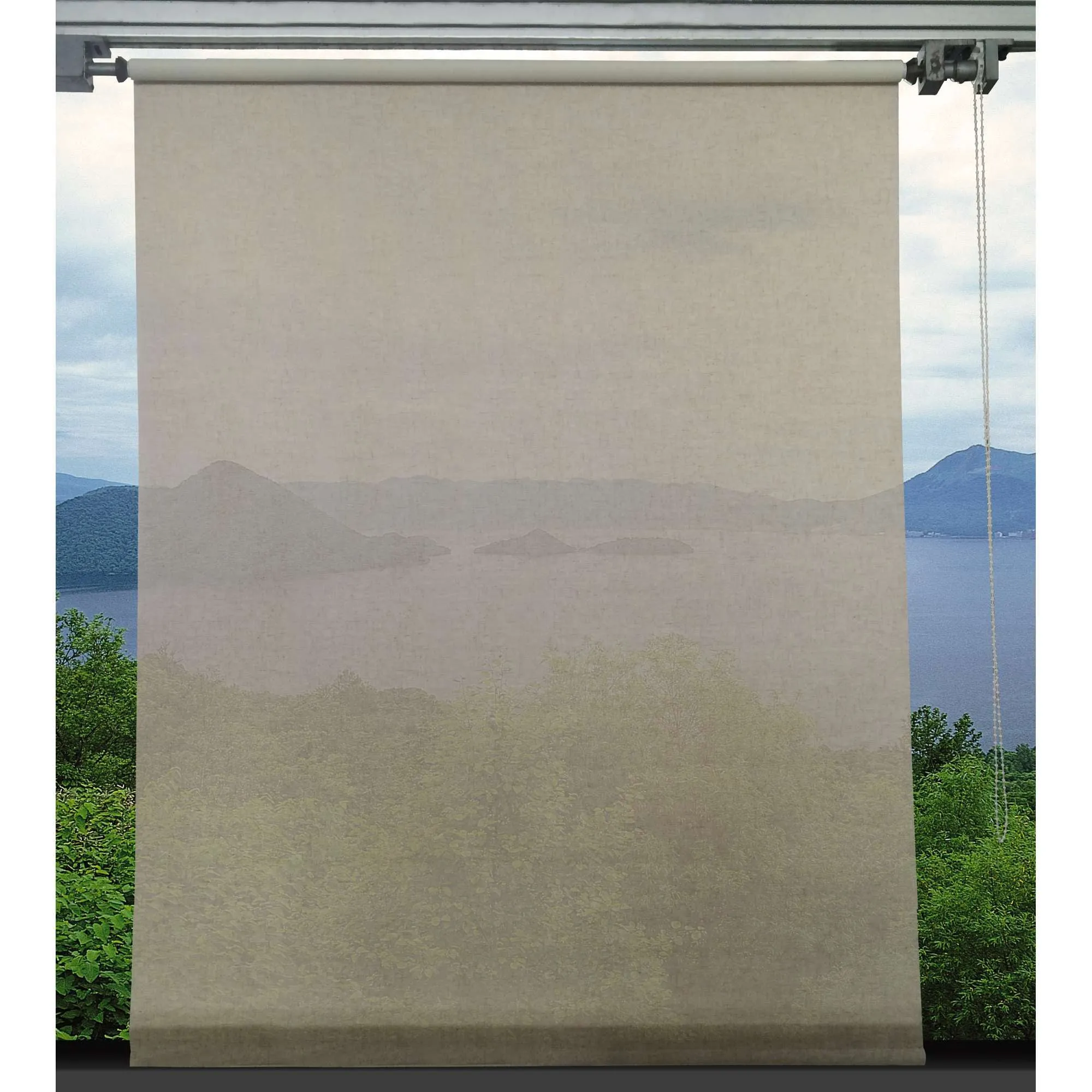 Cortina enrollable blackout de 48x72"