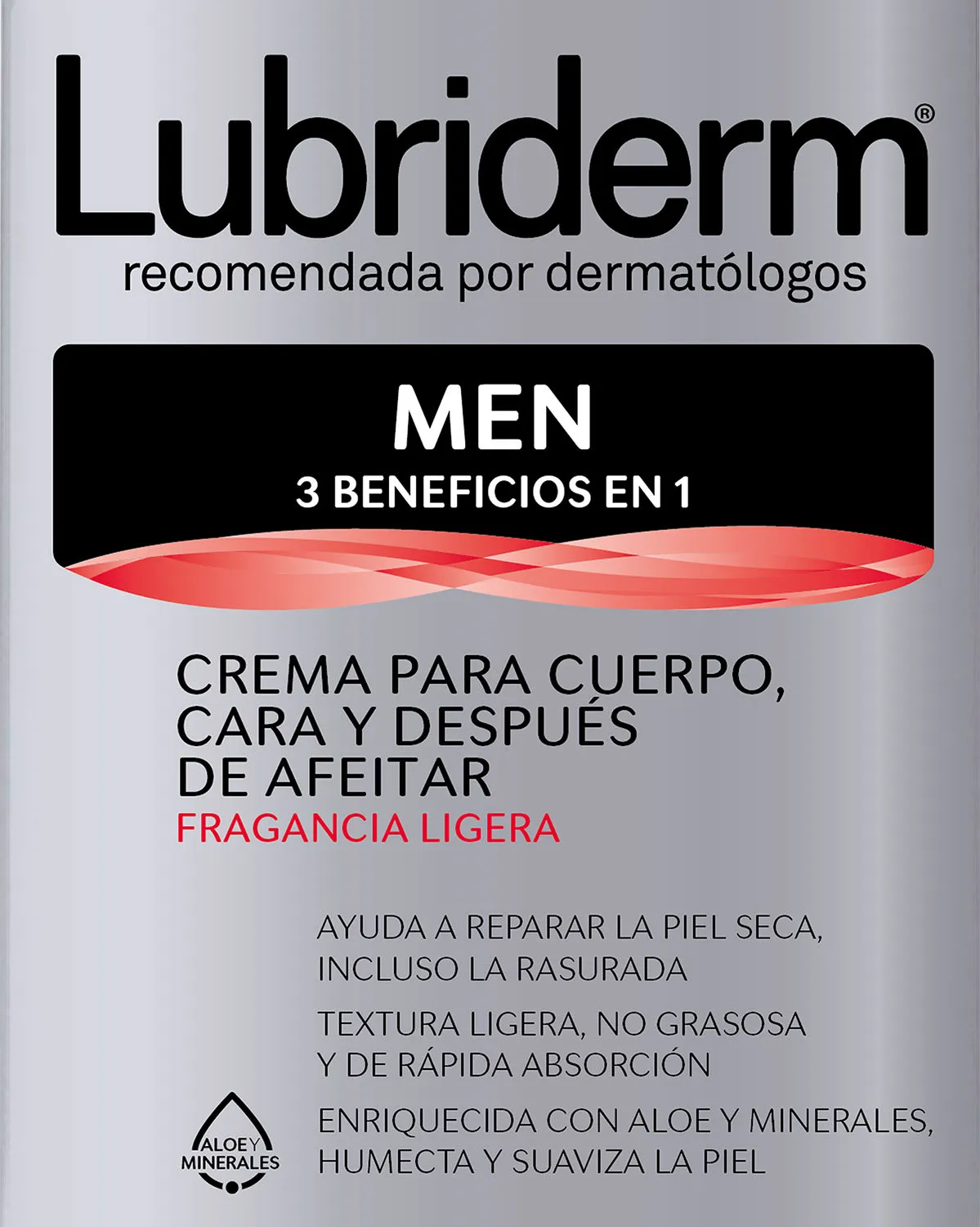 Crema Corporal Lubriderm MEN