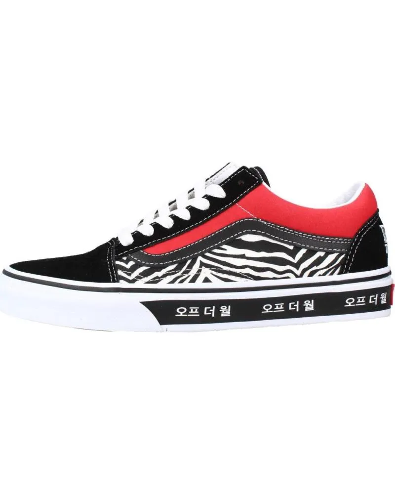 Deportivas de Mujer y Niño VANS OFF THE WALL ZAPATILLAS MUJER VANS MODELO UA OLD SKOOL COLOR NEGRO RCGRDT RCGRDTRBL