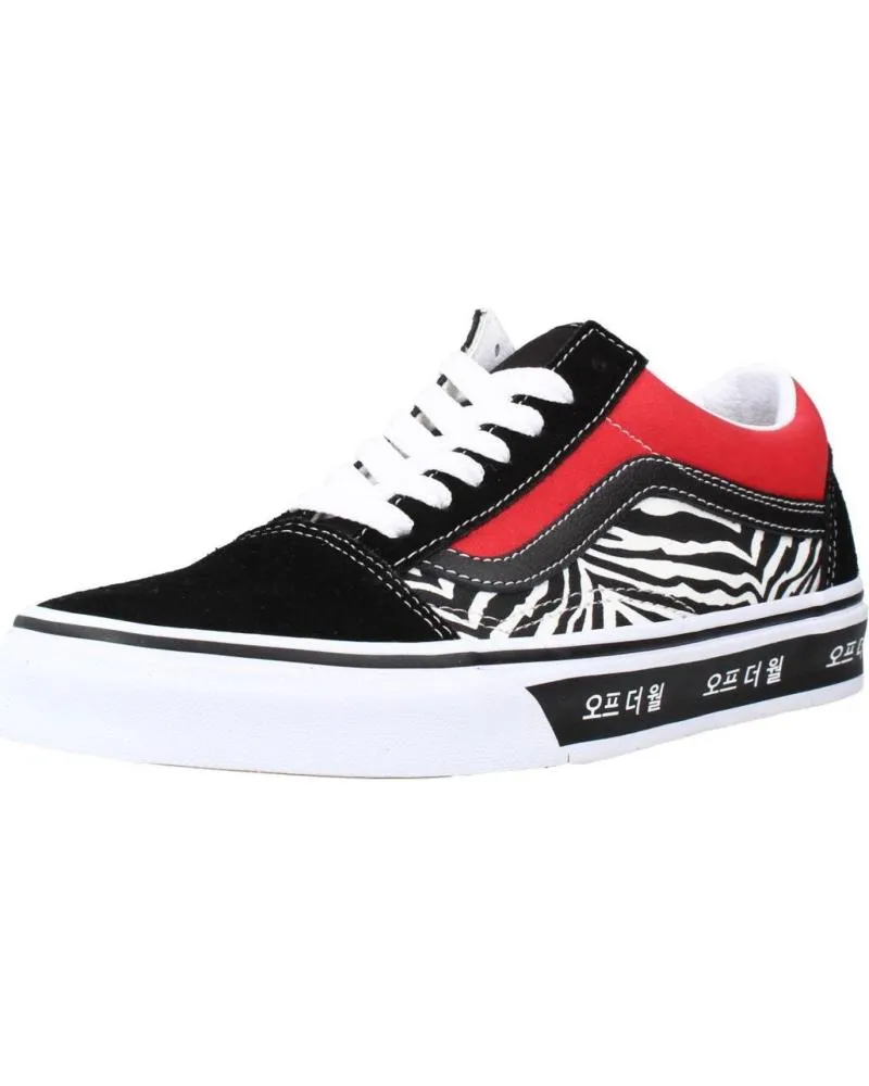 Deportivas de Mujer y Niño VANS OFF THE WALL ZAPATILLAS MUJER VANS MODELO UA OLD SKOOL COLOR NEGRO RCGRDT RCGRDTRBL