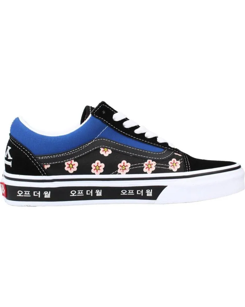 Deportivas de Mujer y Niño VANS OFF THE WALL ZAPATILLAS MUJER VANS MODELO UA OLD SKOOL COLOR NEGRO RCGRDT RCGRDTRBL