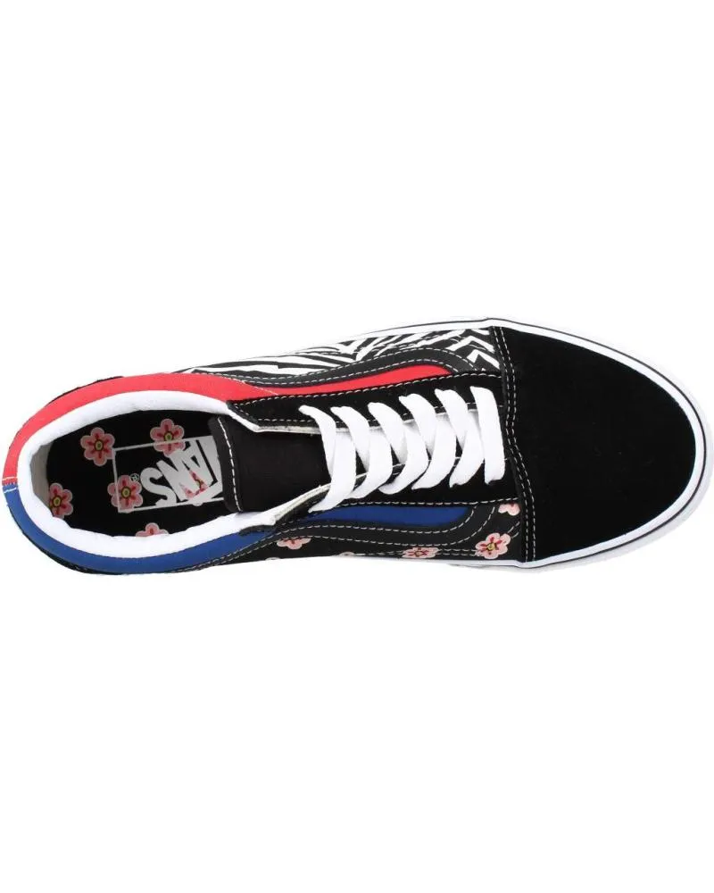 Deportivas de Mujer y Niño VANS OFF THE WALL ZAPATILLAS MUJER VANS MODELO UA OLD SKOOL COLOR NEGRO RCGRDT RCGRDTRBL