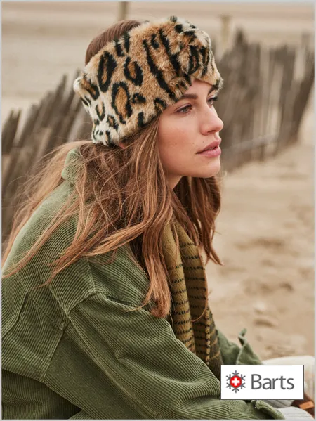 DIADEMA BANDA BARTS DE PELO SINTéTICO PARA MUJER DOOZY HEADBAND REF4590409 LEOPARDANIMAL PRINT