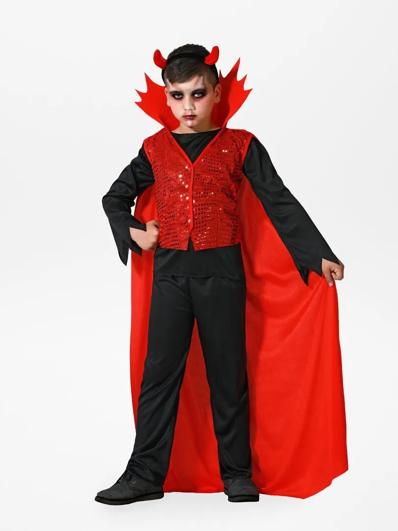 DISFRAZ DE VAMPIRO  NEGRO