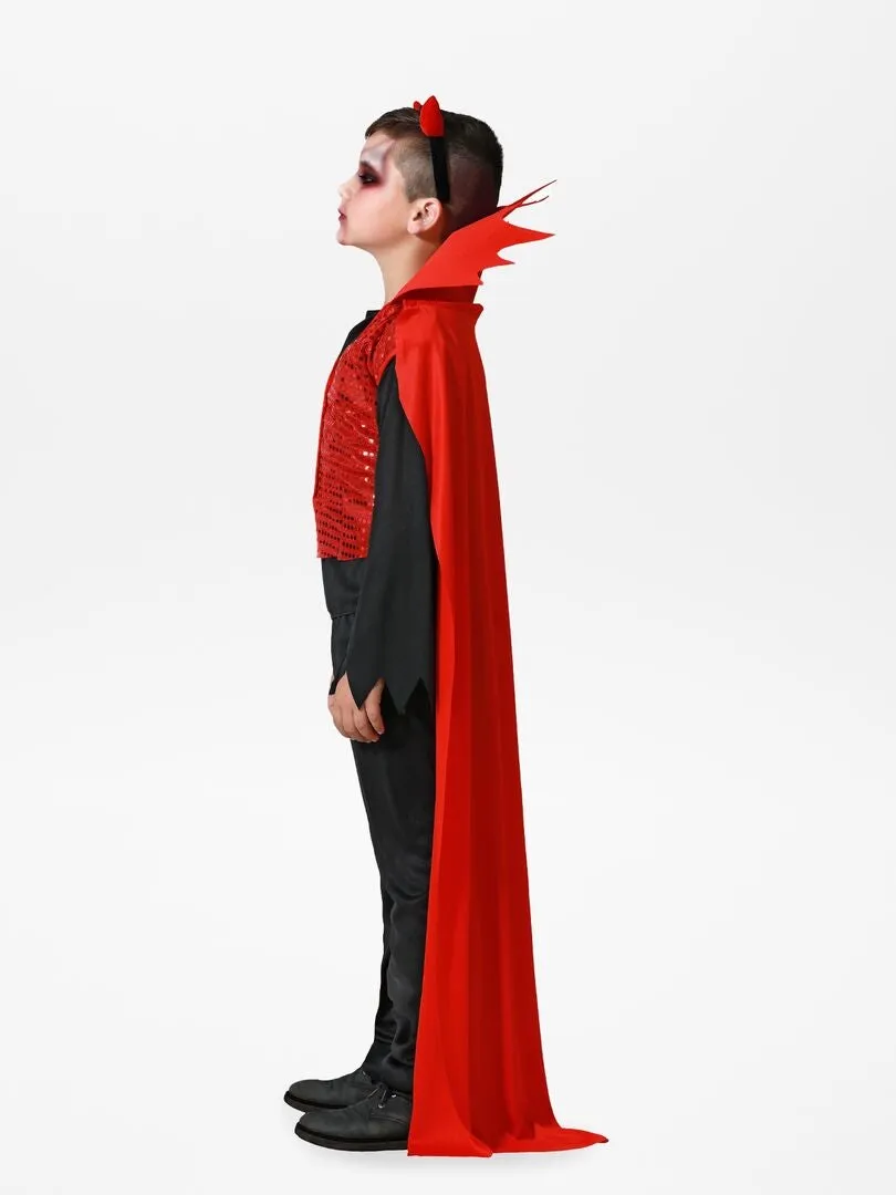 DISFRAZ DE VAMPIRO  NEGRO