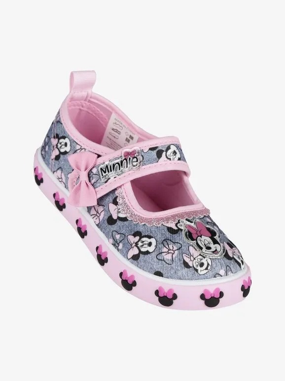 Disney Minnie  Bailarina niña de lona con estampado