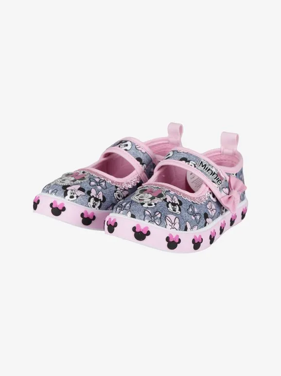 Disney Minnie  Bailarina niña de lona con estampado