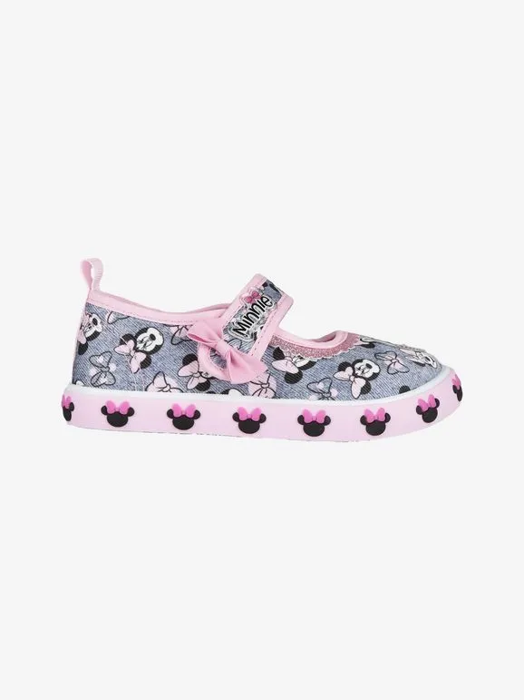 Disney Minnie  Bailarina niña de lona con estampado