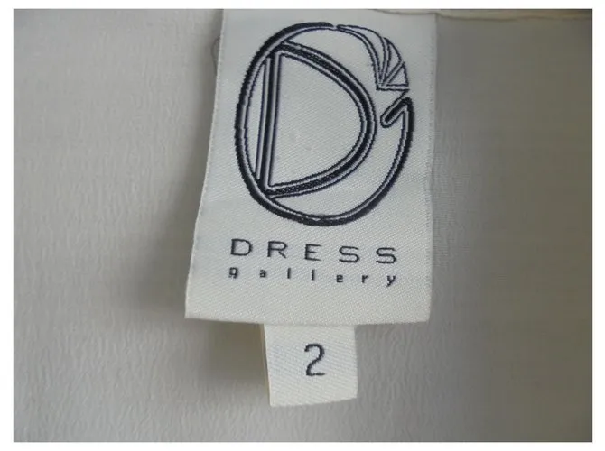 Dress Gallery Vestido de la galería vestido Negro Blanco roto 