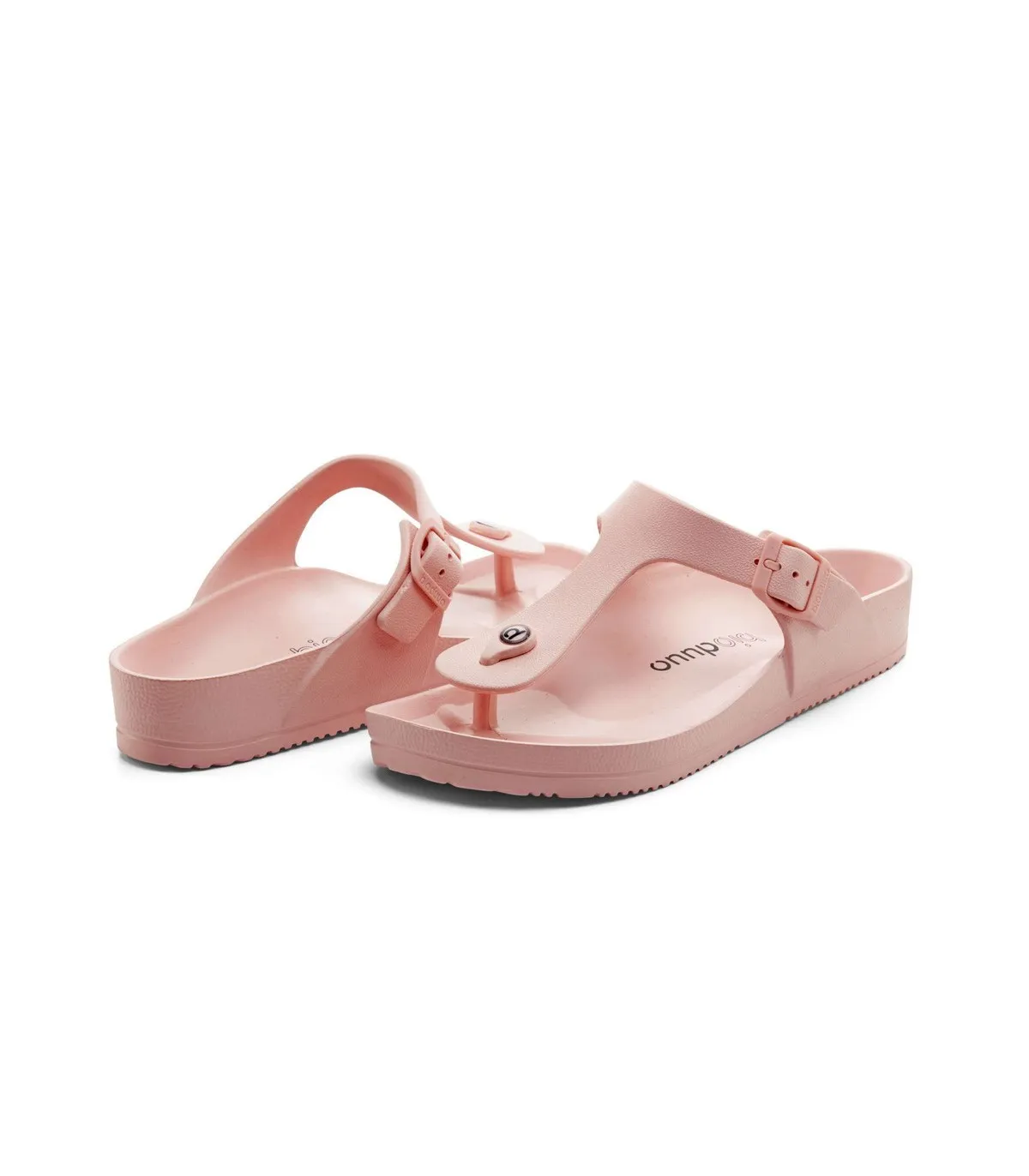 DUUO  CHANCLAS PARA MUJER ROSA  BIO EVA ESCLAVA NUDE
