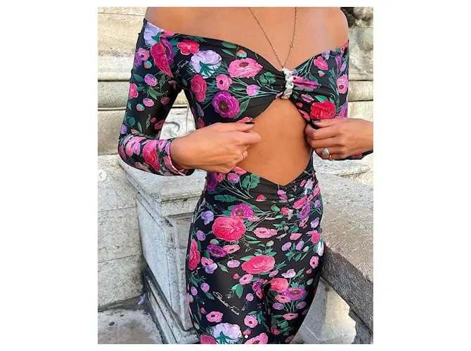 ELISABETTA FRANCHI Monos T.ÉL 40 SINTÉTICO Rosa 
