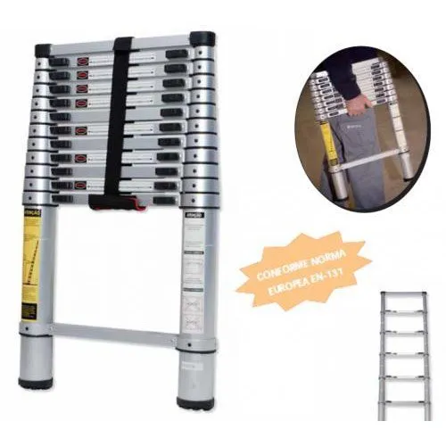 Escalera tubular extensible 3,80m Ferral